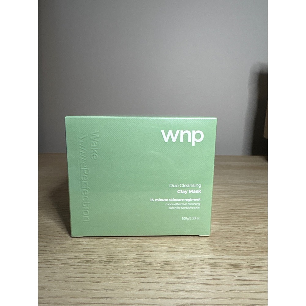 WNP Wake Nature Perfection Duo Cleansing Clay Mask 100g T-Zone U-Zone Skincare